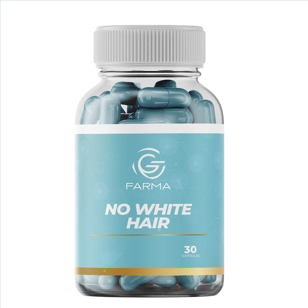 No white hair 30 Cápsulas