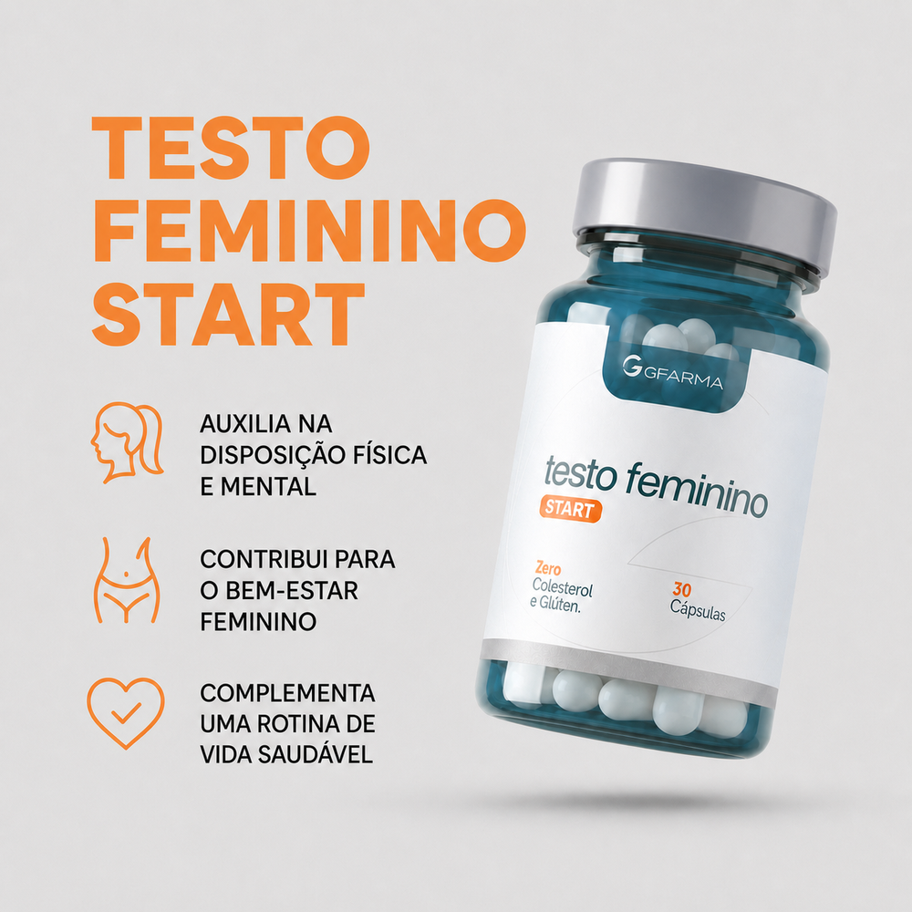 Testo Feminino Start 30 Cápsulas