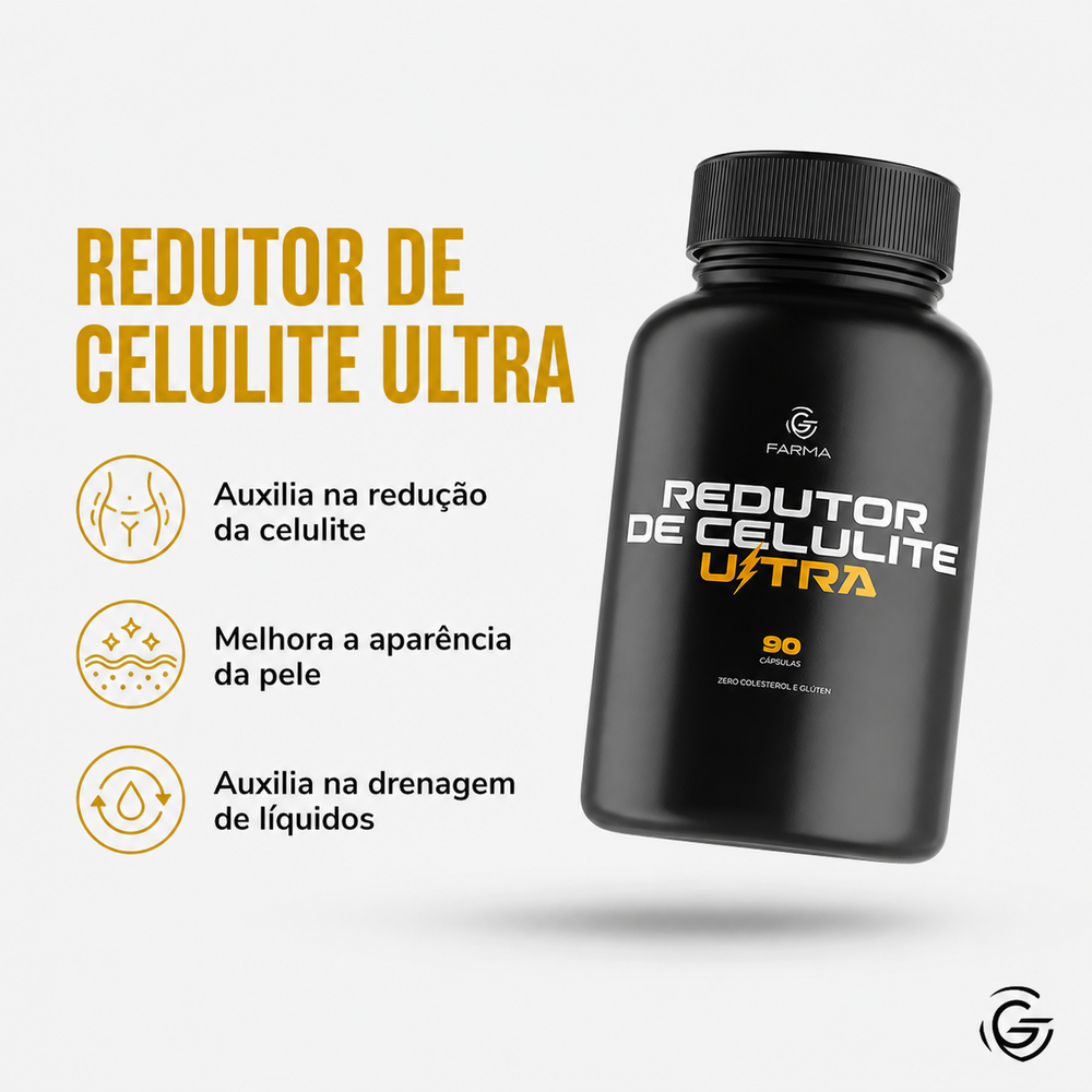 Redutor de Celulite Ultra 90 Cápsulas
