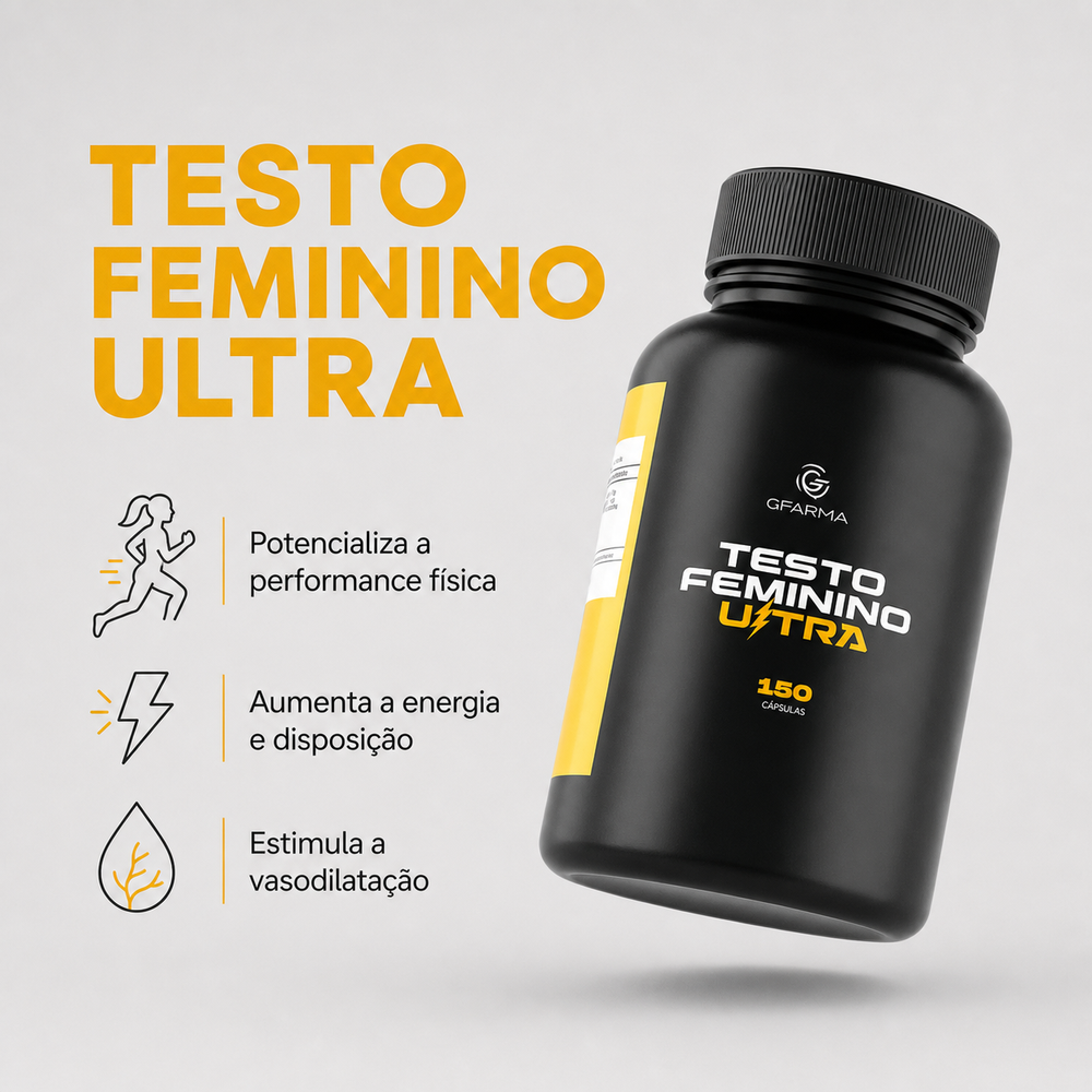 Testo Feminino Ultra 150 Cápsulas