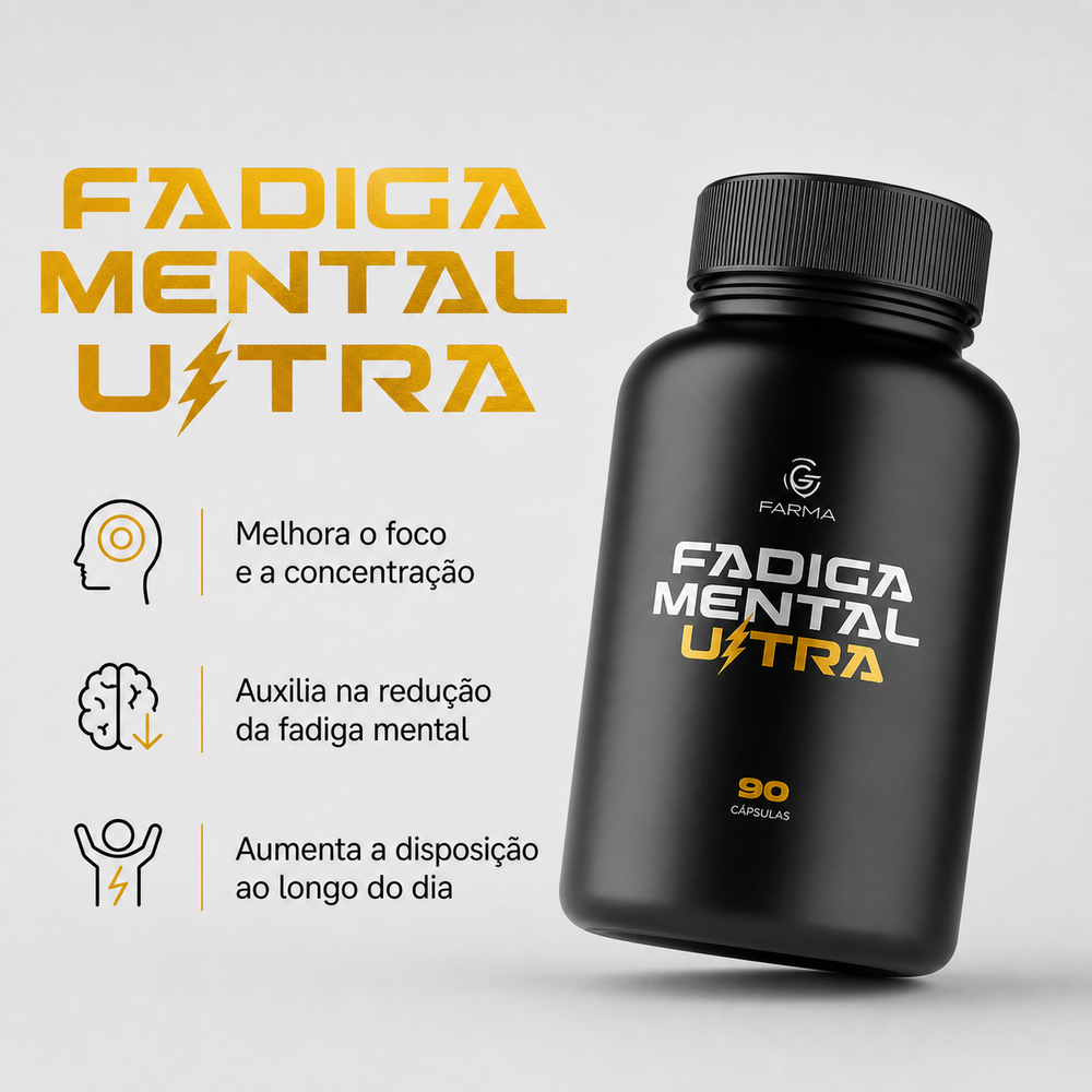 Fadiga Mental Ultra 90 Cápsulas