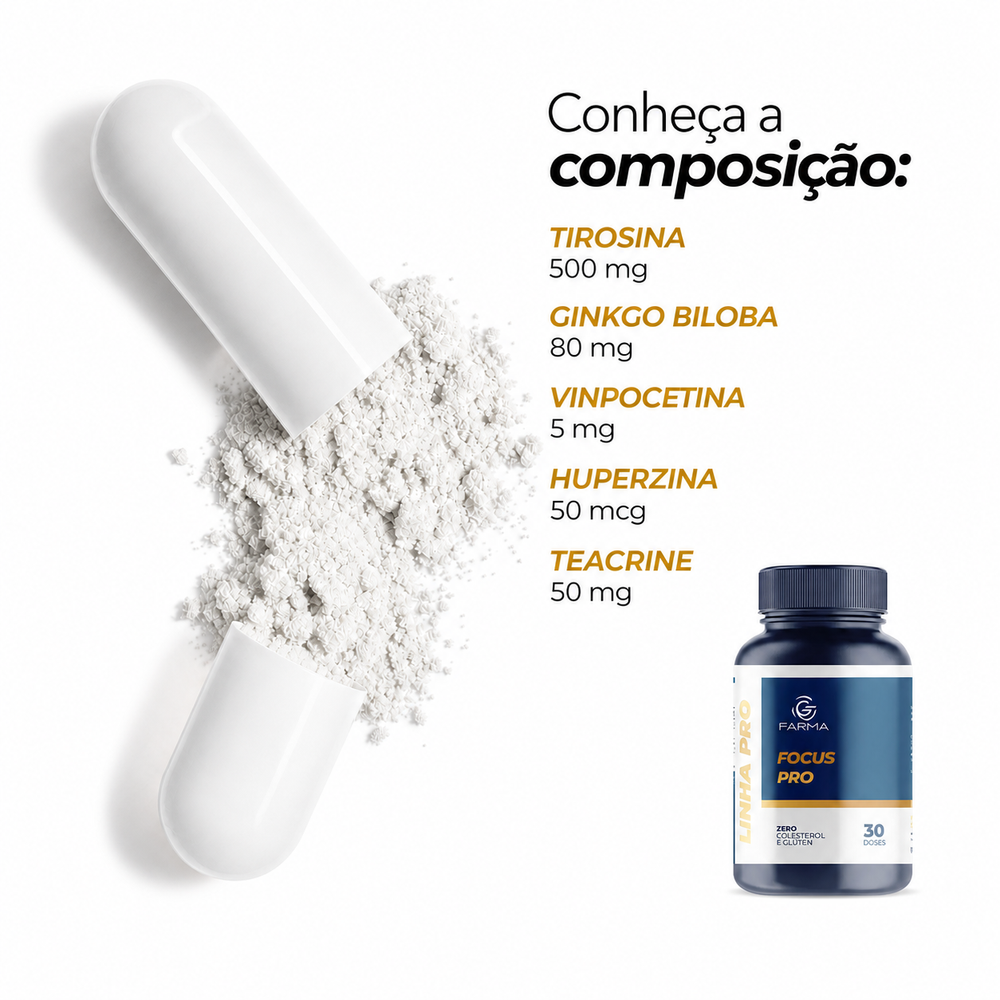 Focus Pro 60 Cápsulas