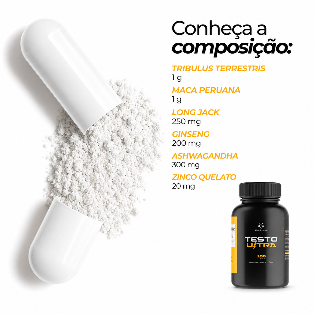 Testo Ultra 150 Cápsulas