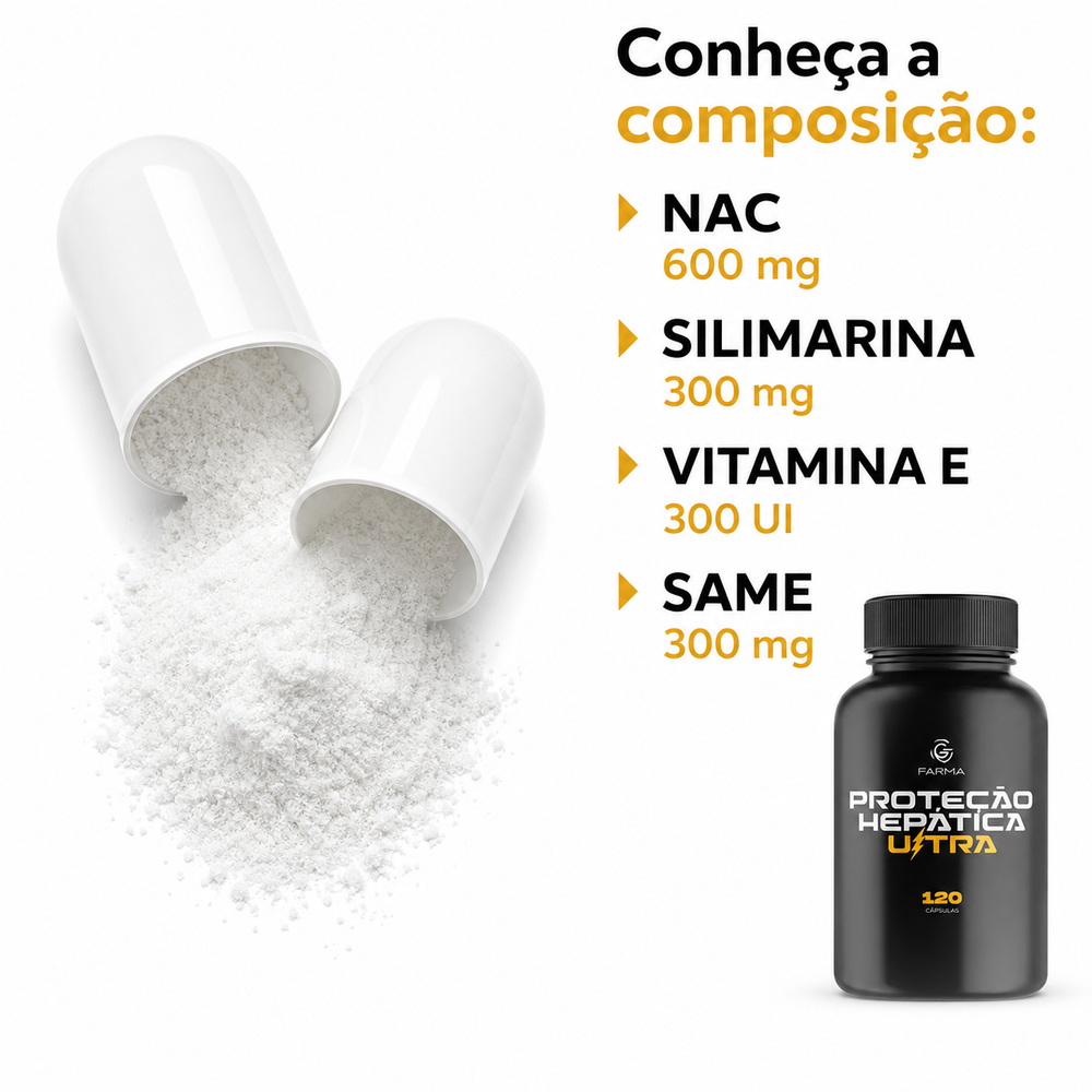 Proteção Hepatica Ultra 120 Capsulas