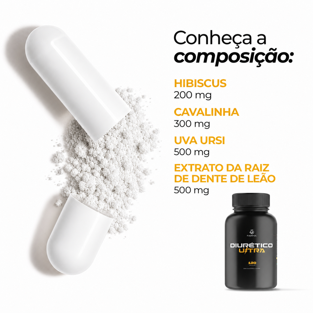 Diurético Ultra 120 cápsulas