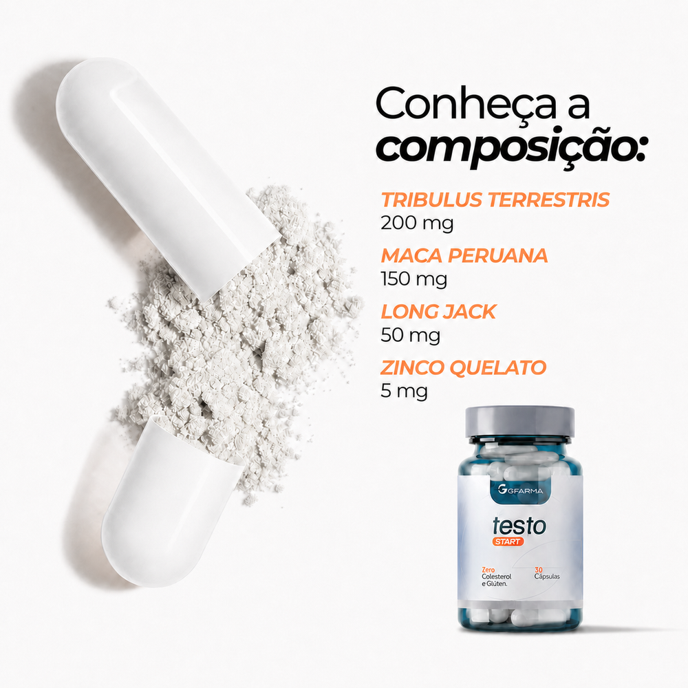 Testo Start 30 Cápsulas