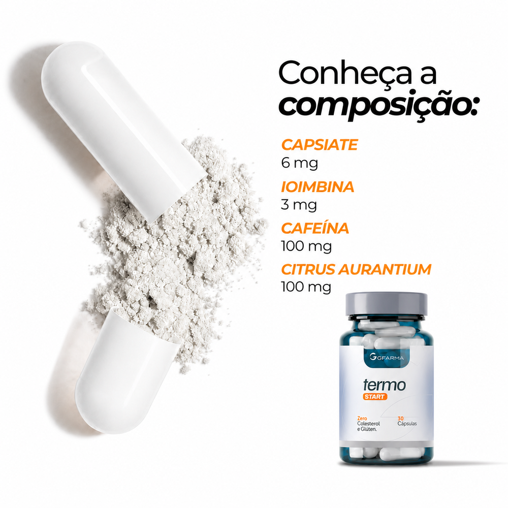 Termogênico Start 30 Cápsulas