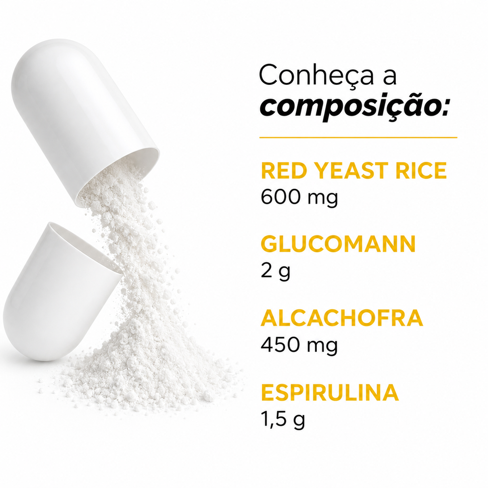 Redutor de Colesterol Ultra 210 Cápsulas