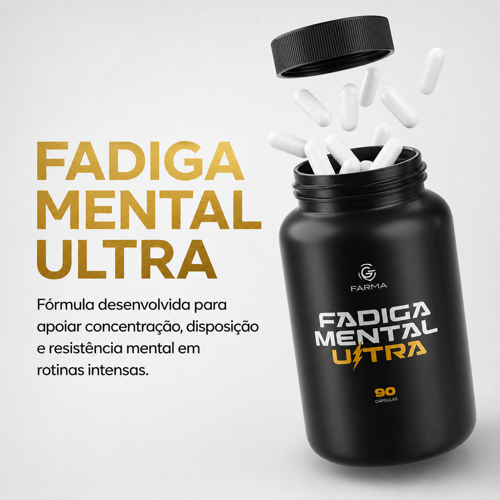 Fadiga Mental Ultra 90 Cápsulas