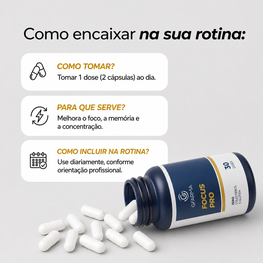 Focus Pro 60 Cápsulas