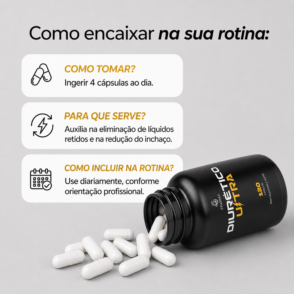 Diurético Ultra 120 cápsulas