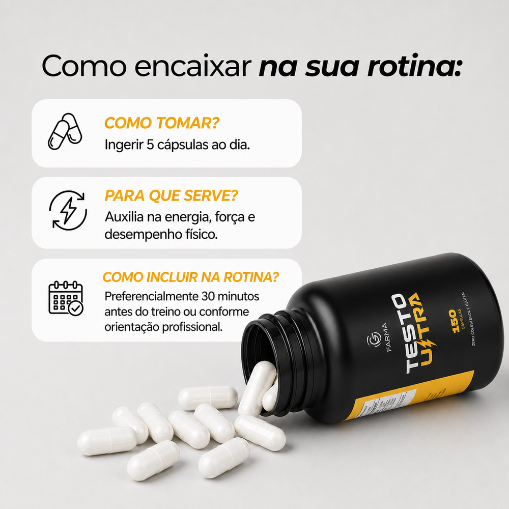 Testo Ultra 150 Cápsulas