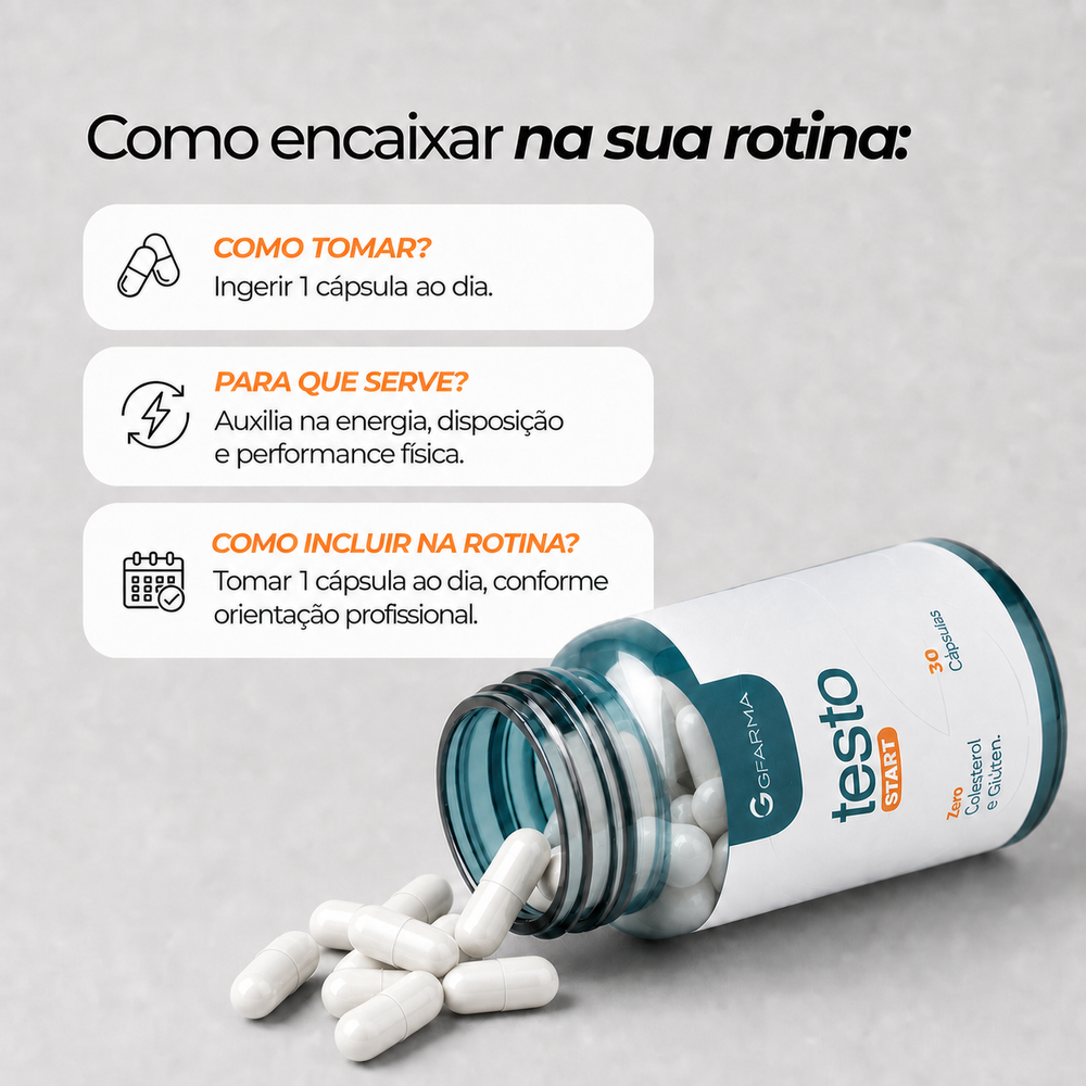 Testo Start 30 Cápsulas
