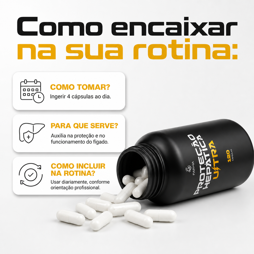 Proteção Hepatica Ultra 120 Capsulas