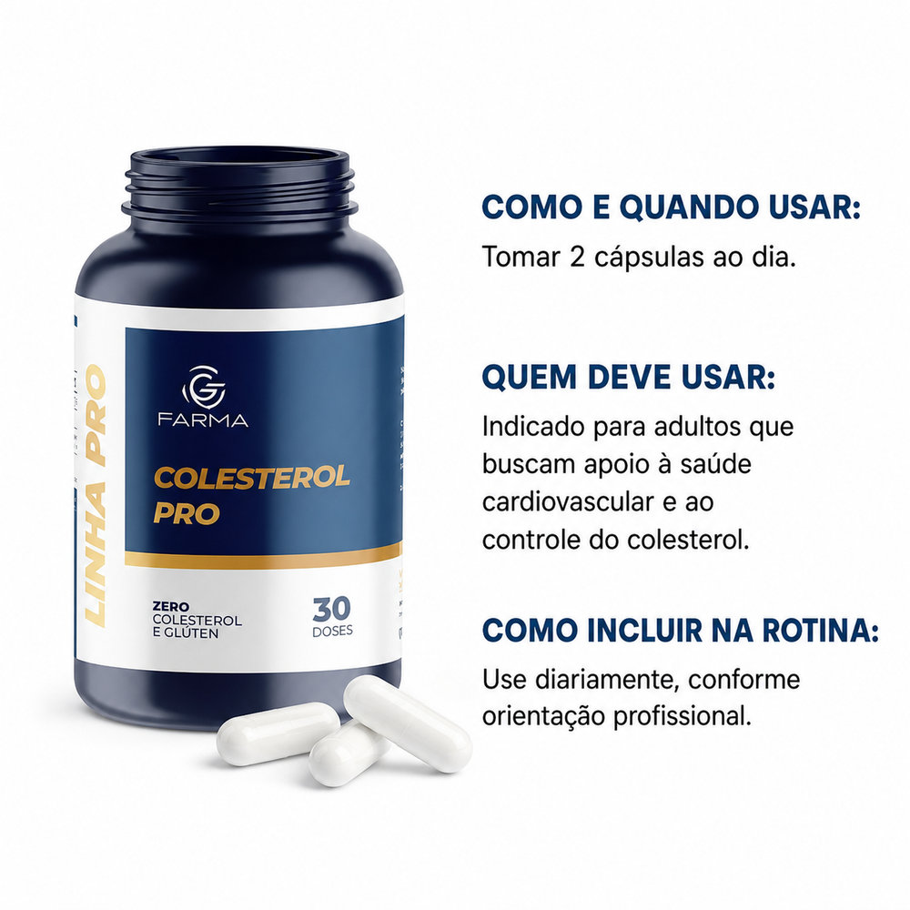 Colesterol Pro 60 Cápsulas