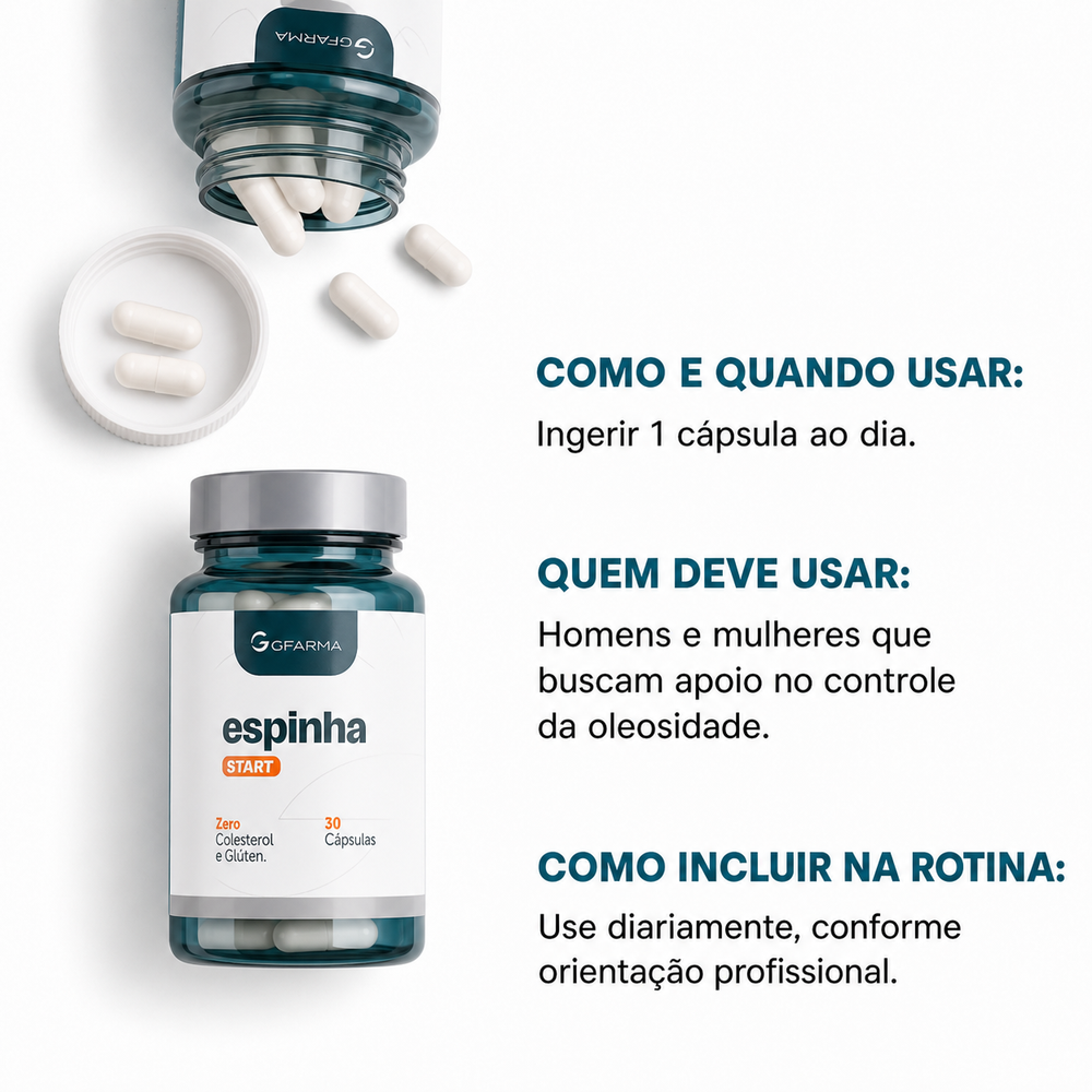 Espinhas Start 30 Cápsulas