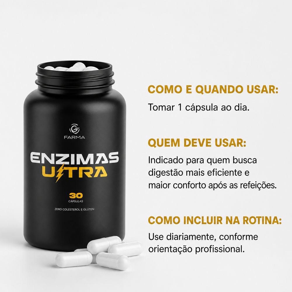 Enzimas Ultra 30 Cápsulas