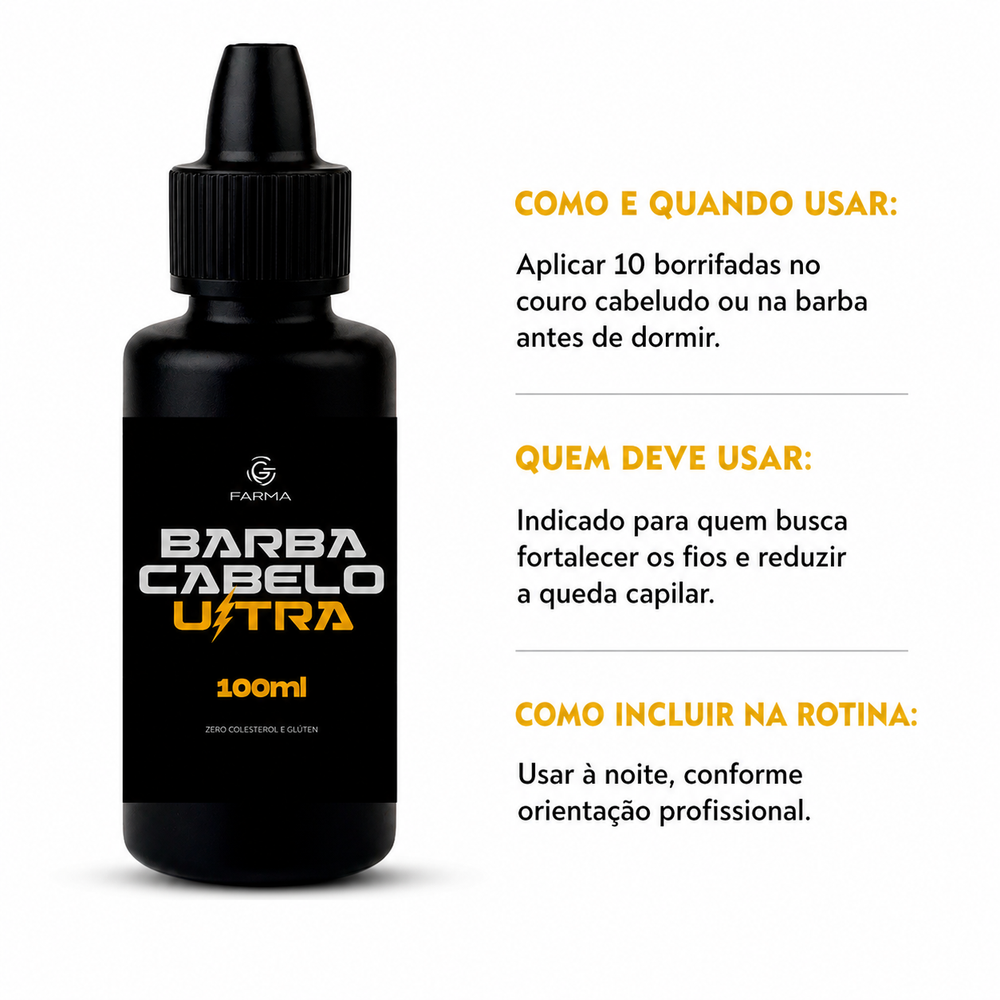 Barba Cabelo Ultra 100 ml
