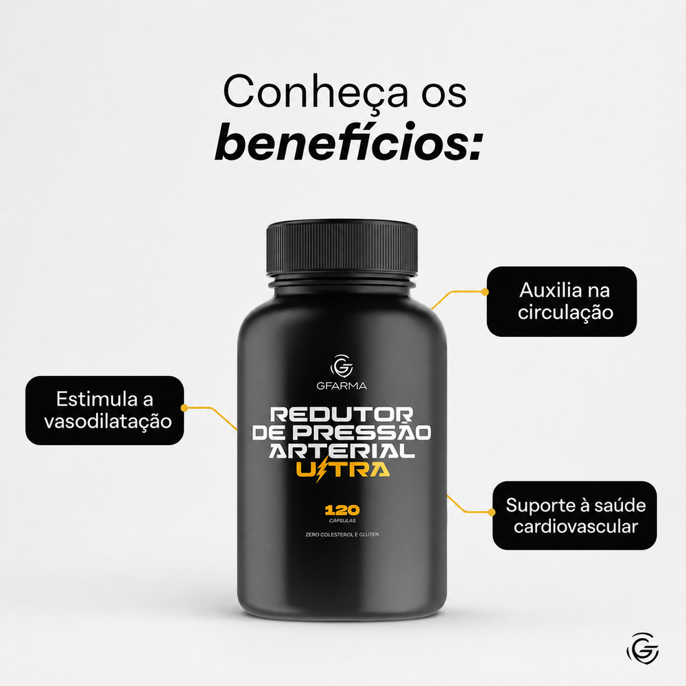 Redutor de Pressão Arterial Ultra 120 Cápsulas