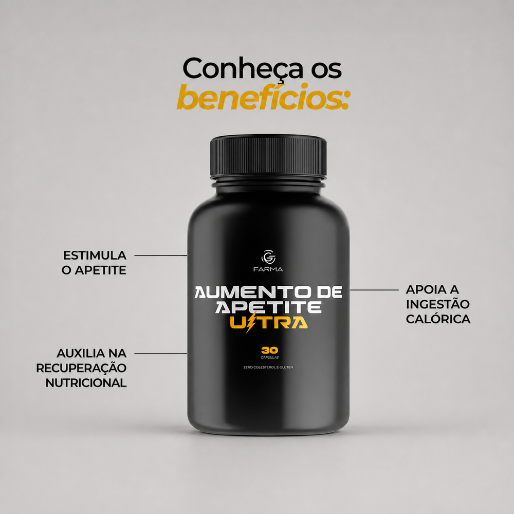 Aumento de Apetite Ultra 30 Cápsulas