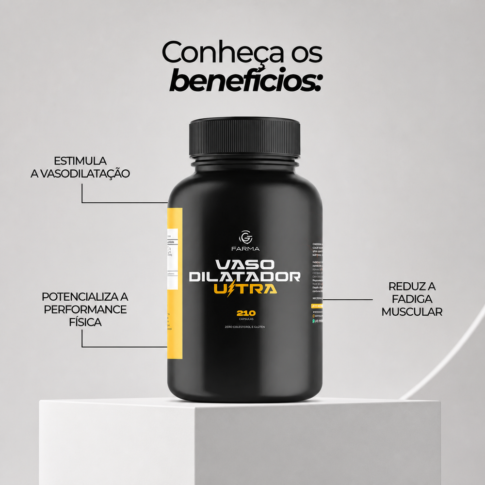 Vaso Dilatador Ultra 210 Cápsulas