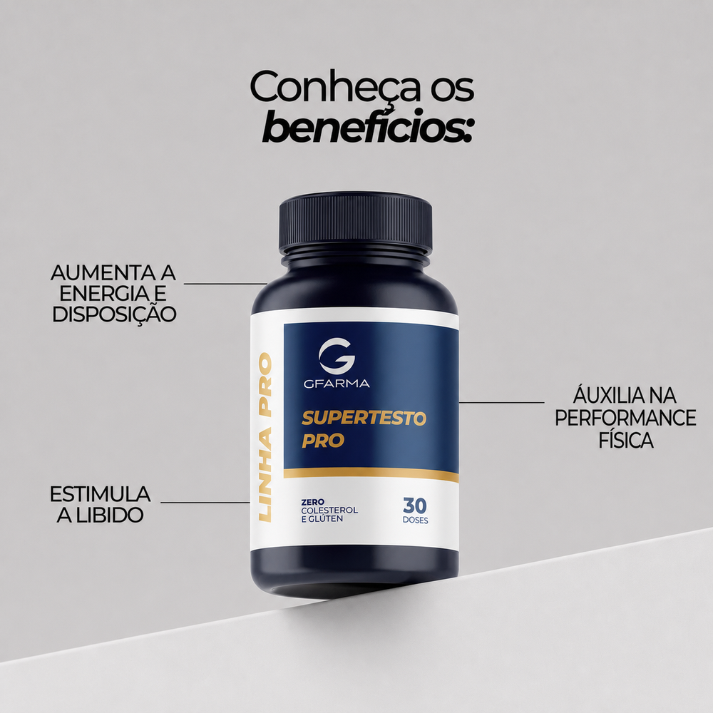 Super Testo Pro 120 Cápsulas