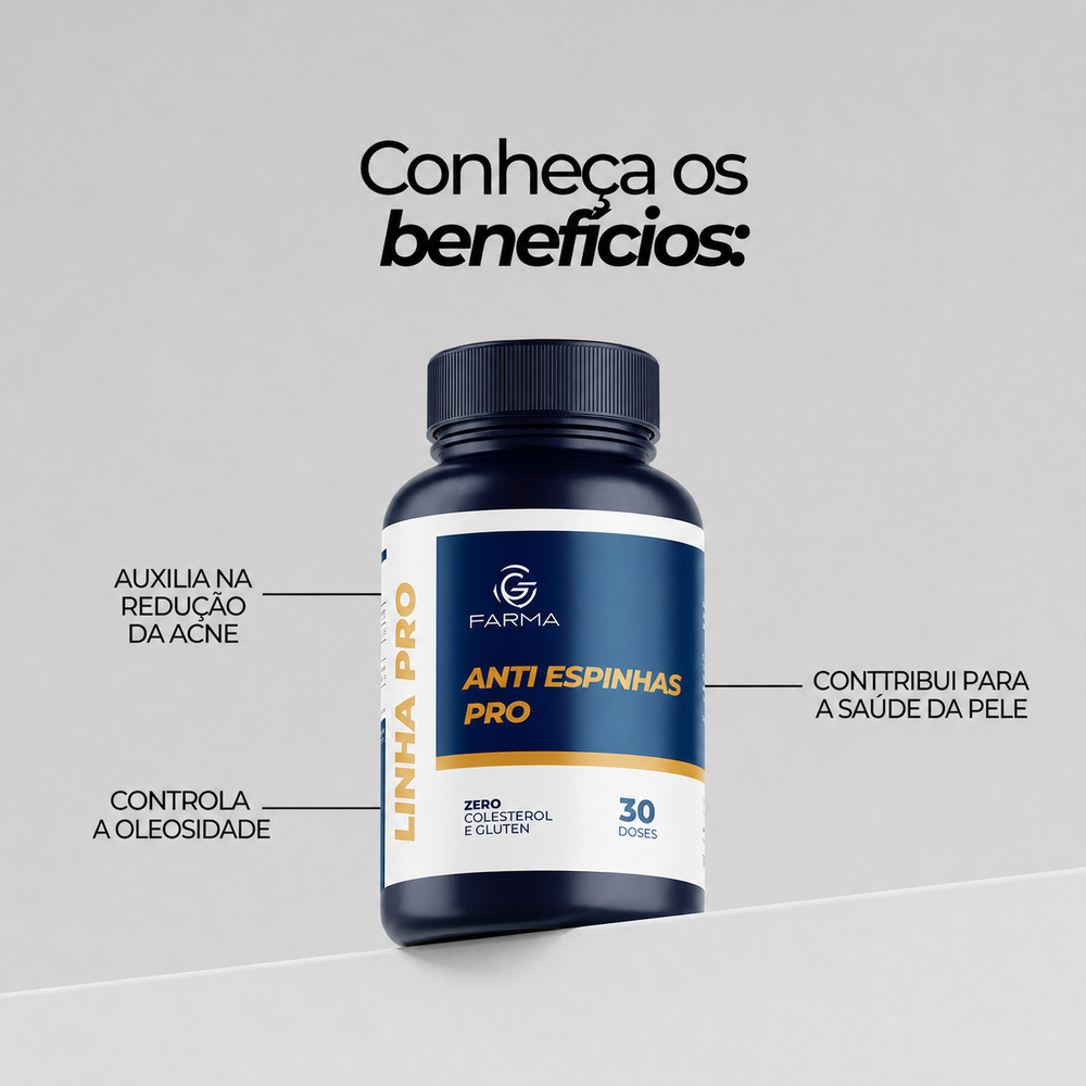Anti Espinhas Pro 90 Cápsulas