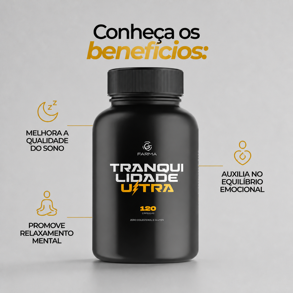 Tranquilidade Ultra 120 Capsulas