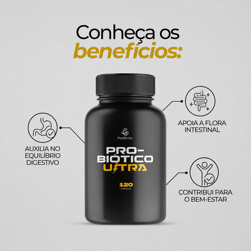 Probióticos Ultra 120 Cápsulas