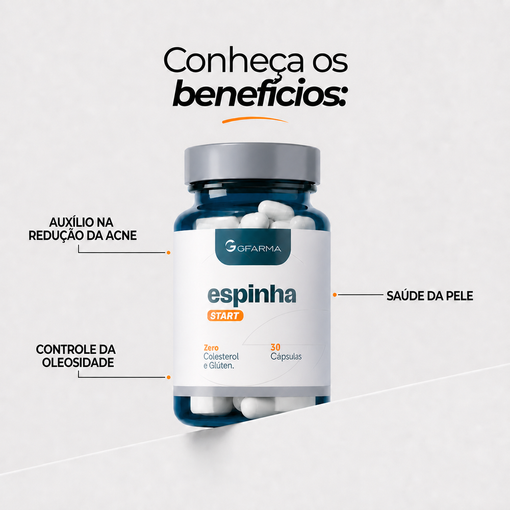 Espinhas Start 30 Cápsulas