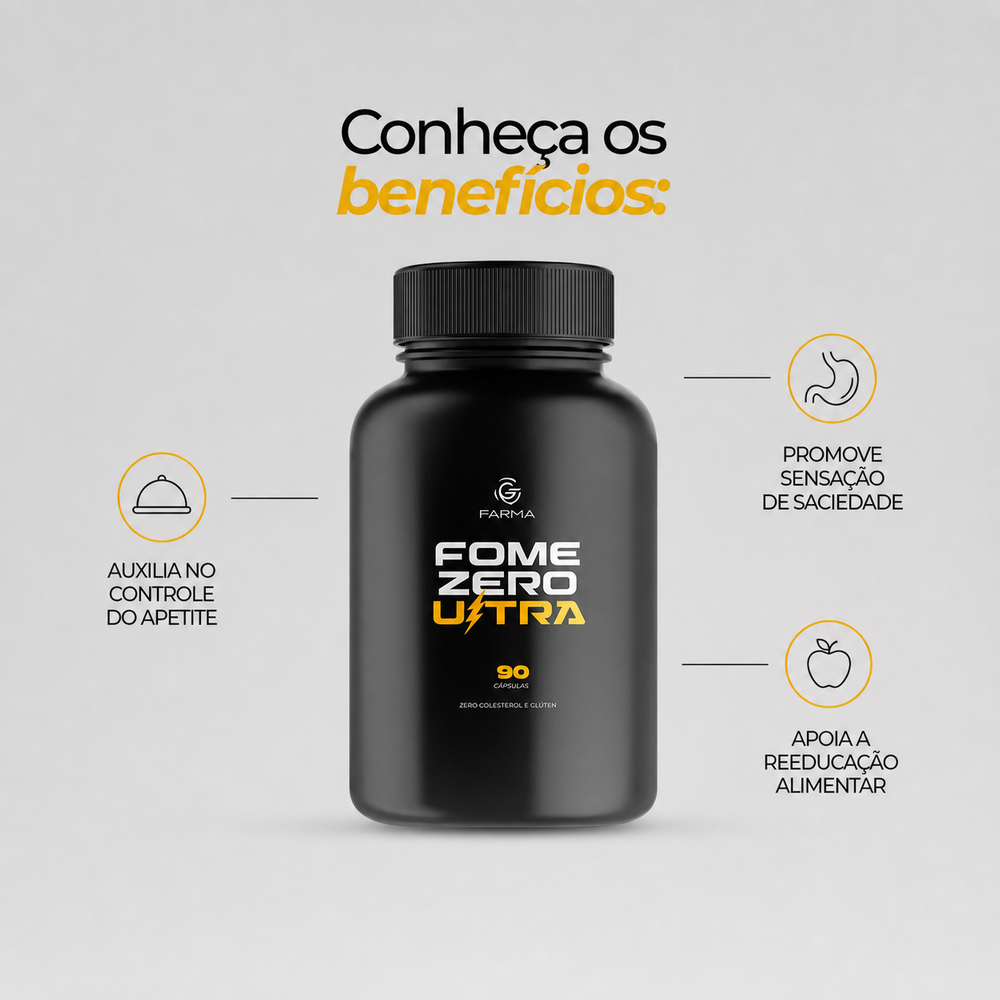 Fome Zero Ultra 90 Cápsulas