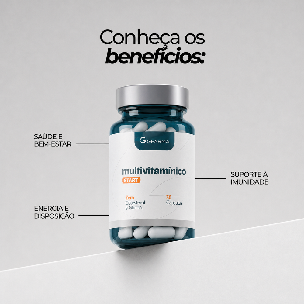 Multivitamínico Start 30 Cápsulas