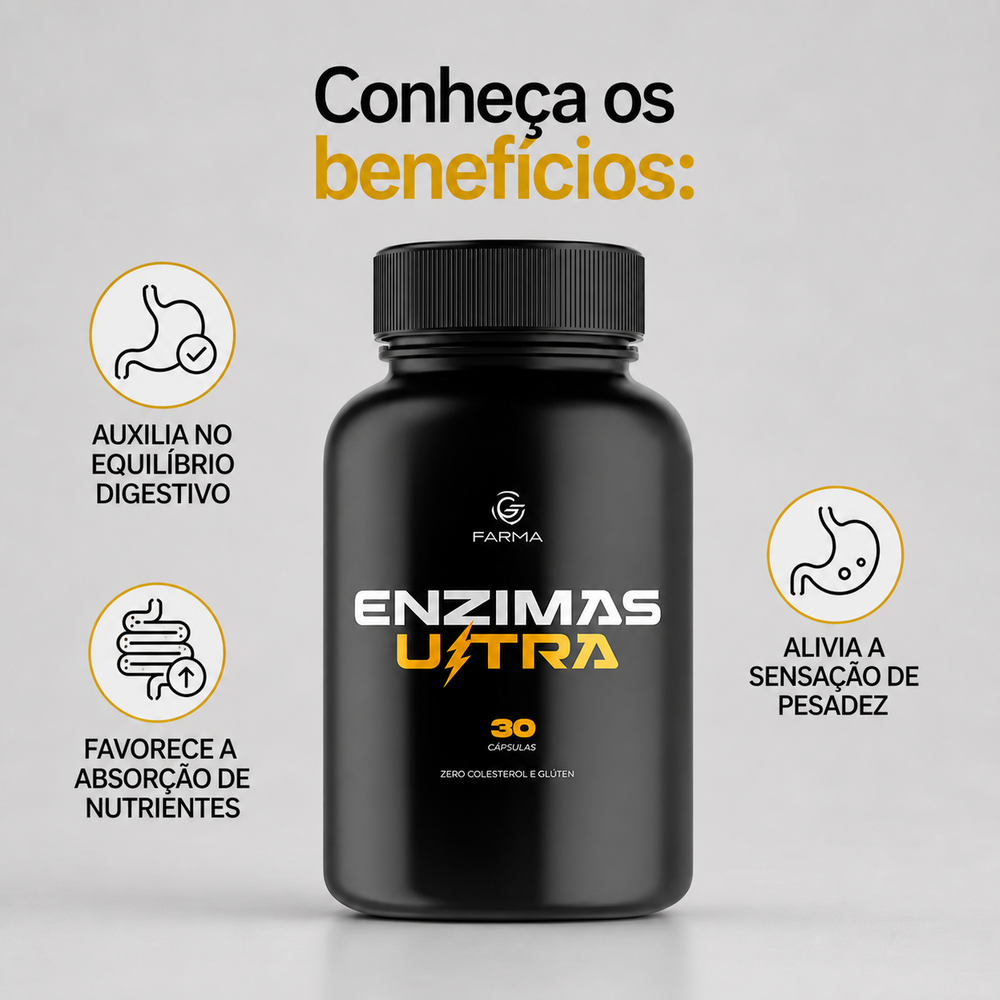 Enzimas Ultra 30 Cápsulas