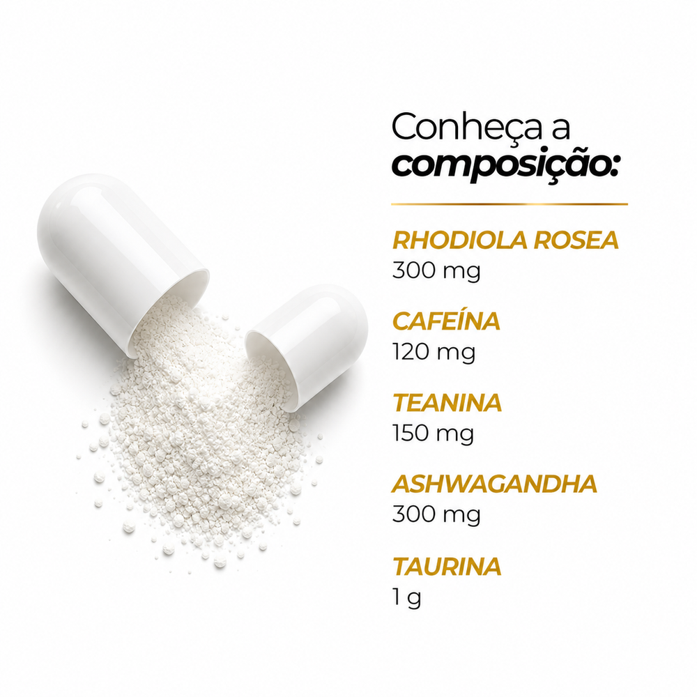 Fadiga Mental Ultra 90 Cápsulas