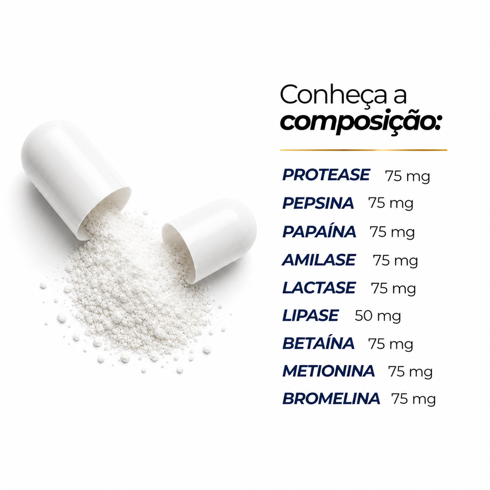 Digestão Pro 120 Cápsulas