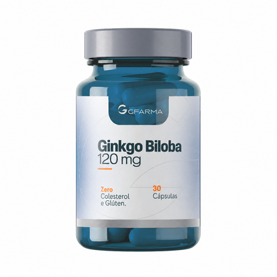 Ginkgo Biloba 120mg 30 Cápsulas