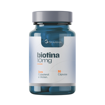 Biotina 10 mg 30 Cápsulas