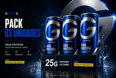 Pack 3 Aguas Proteicas GFarma 25g