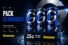 Pack 3 Aguas Proteicas GFarma 25g