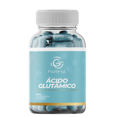 Ácido Glutâmico 30 Cápsulas