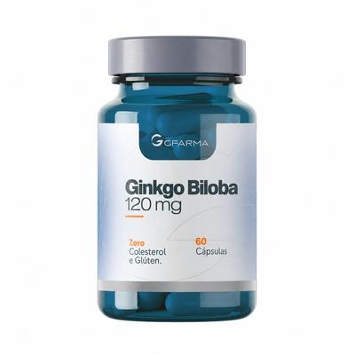 Ginkgo Biloba 120mg 60 Cápsulas