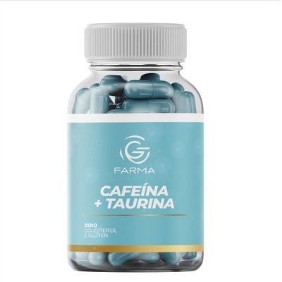Cafeína + Taurina 60 Cápsulas
