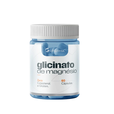 Glicinato de Magnésio 60 Cápsulas