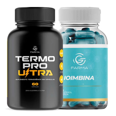 Kit Termo Pro Ultra 60 Capsulas + Ioimbina 5mg  30 Cápsulas