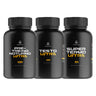 Kit Pré-Treino Noturno Ultra 120 Cápsulas + Testo Ultra 150 Cápsulas + Super Termo Ultra 60 Cápsulas