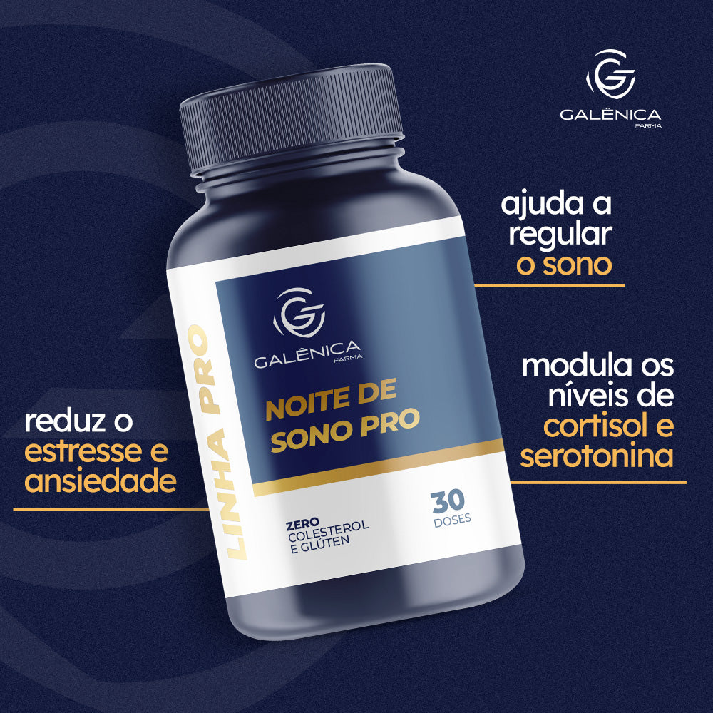 Noite de Sono Pro 90 Cápsulas