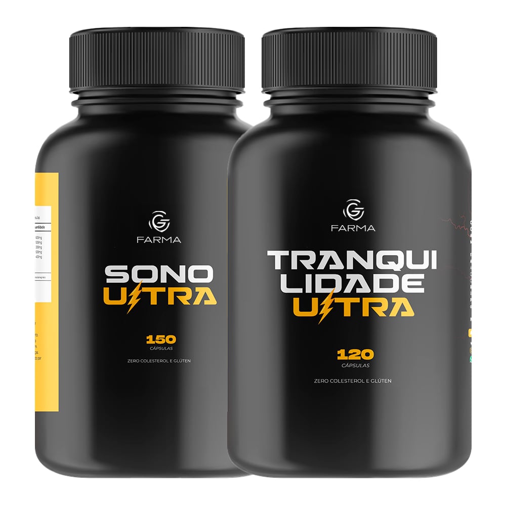 Kit Sono Ultra 150 Cápsulas + Tranquilidade Ultra 120 Cápsulas