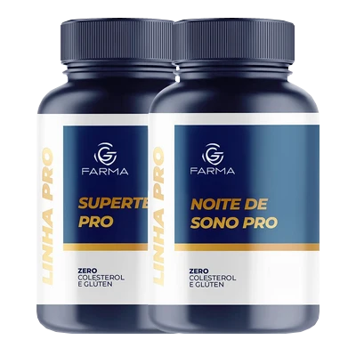 Super Testo Pro 120 Cápsulas + Noite de Sono Pro 90 Cápsulas