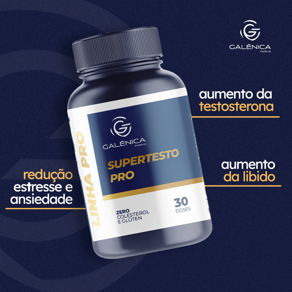 Super Testo Pro 120 Cápsulas