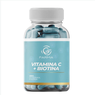 Vitamina C +  Biotina 30 Cápsulas